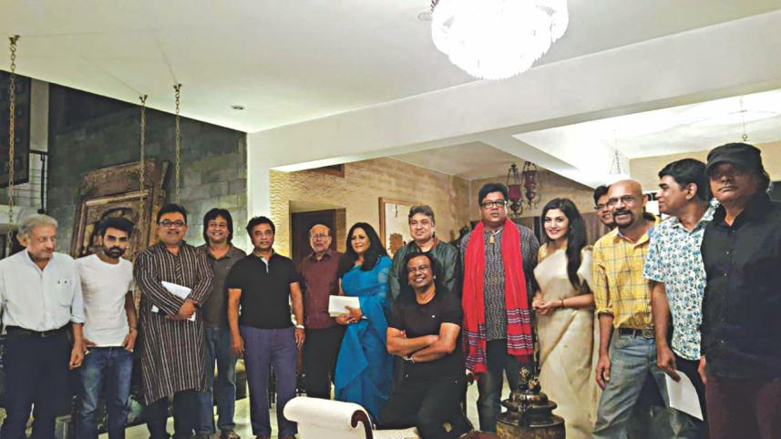 The get-together at Annisul Huq's house