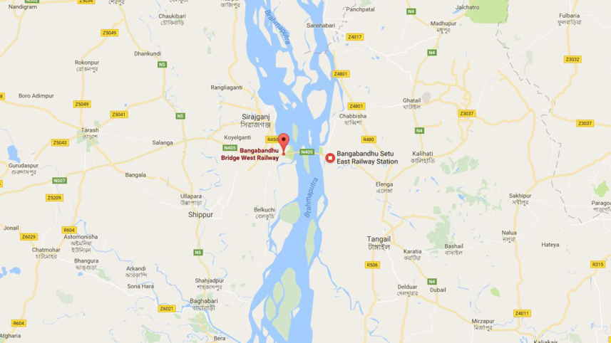  Bangabandhu Bridge west zone railway station