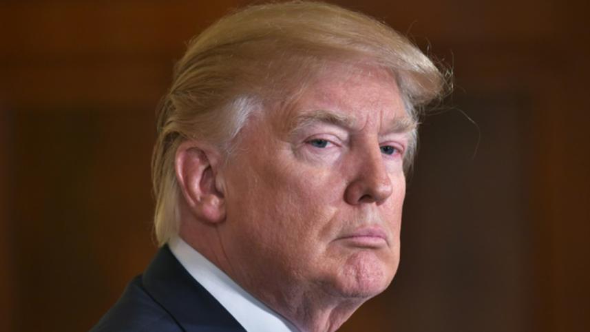 US president Donald Trump