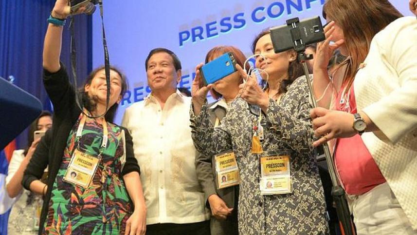 Philippines' President Rodrigo Duterte