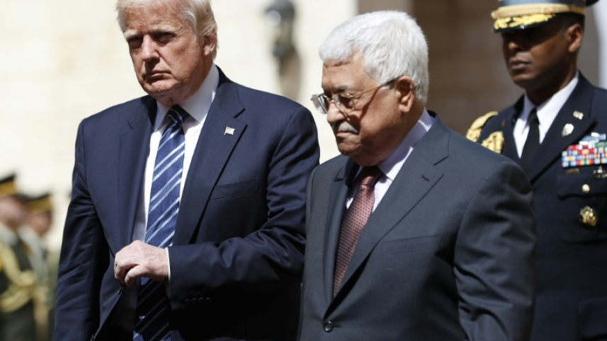 Trump meets Palestinian leader