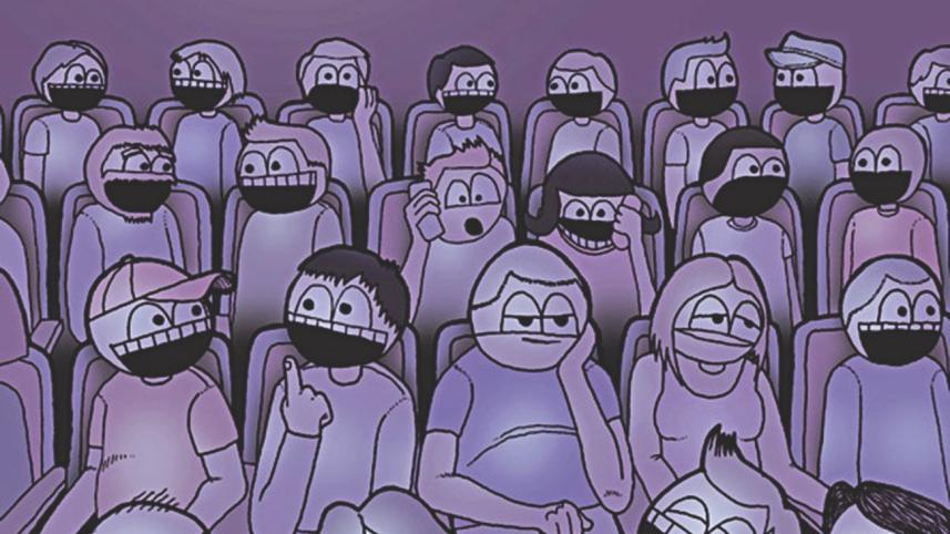 Types of friends at movies