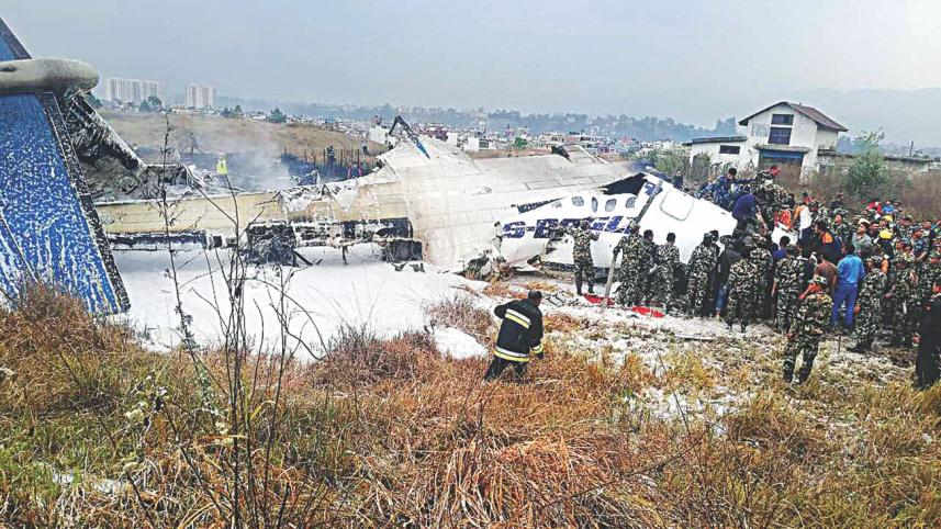 Government declares mourning day for US-Bangla Airlines plane crash 