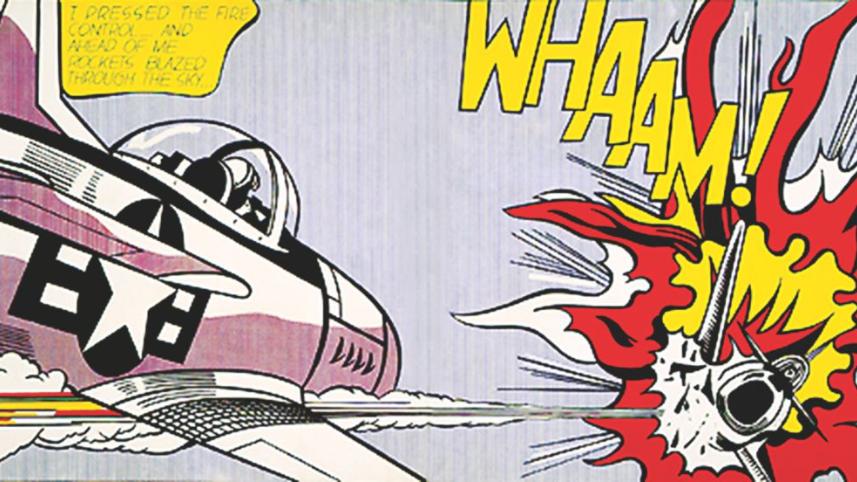 Whaam!, 1963, by Roy Lichtenstein; Tate Modern