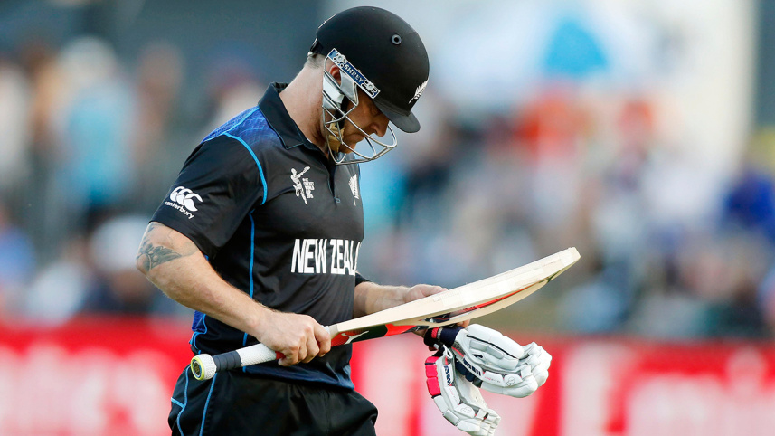 New Zealand's Brendon McCullum