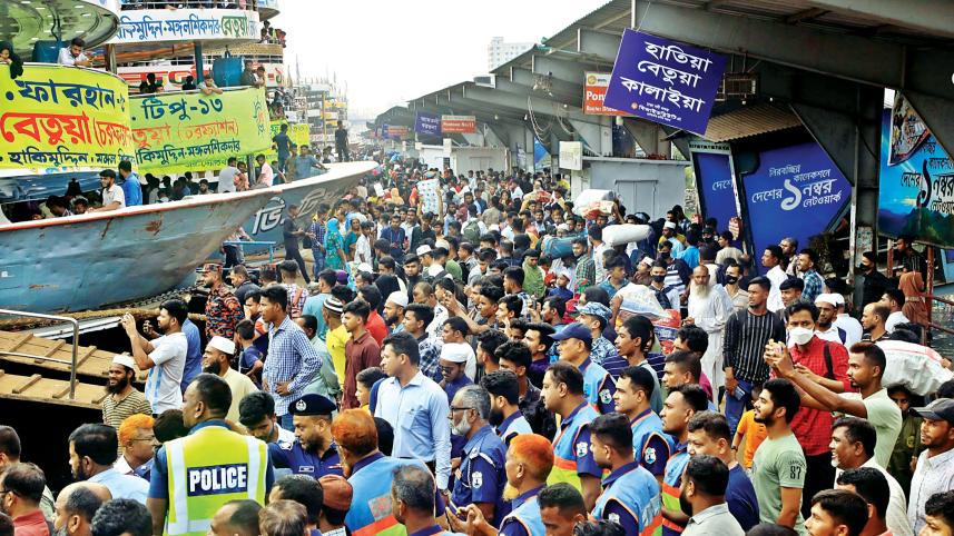 Eid journey: Snarl-ups mostly at Dhaka exits