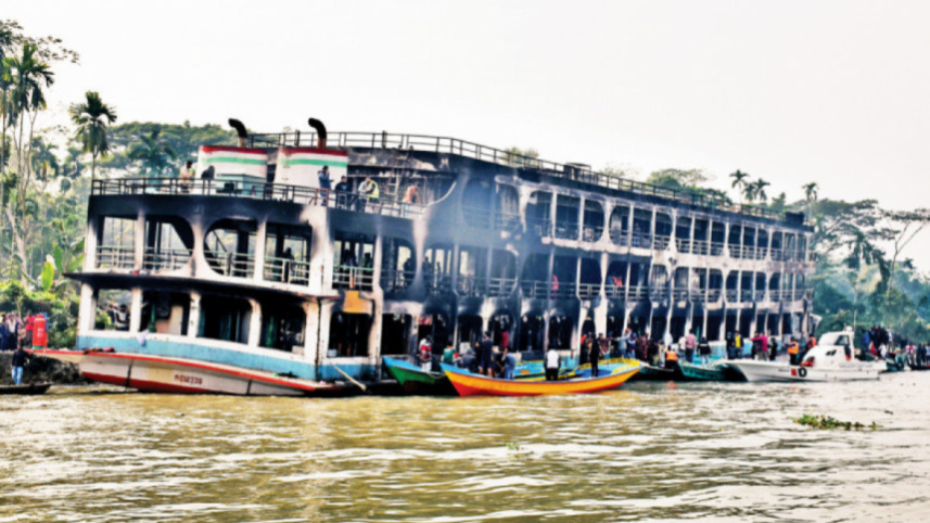 Jhalakathi launch fire