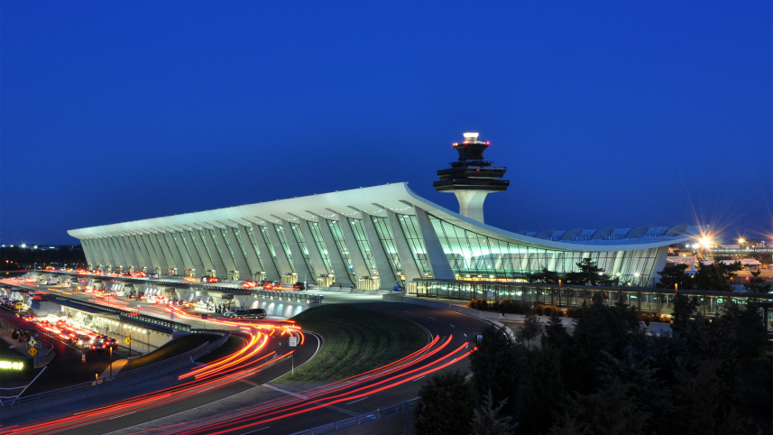 Which are the 10 biggest airports in the world - Washington Dulles International Airport