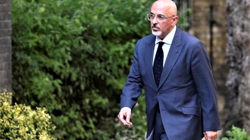 UK finance minister Nadhim Zahawi