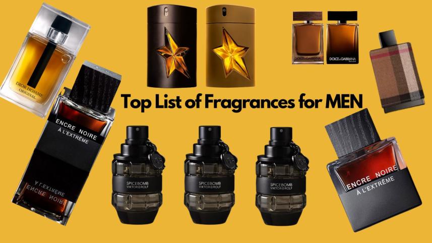 Top List of Perfumes for men in 2022