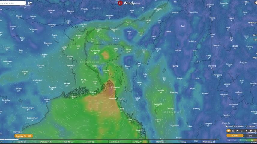 Cyclonic Storm Sitrang