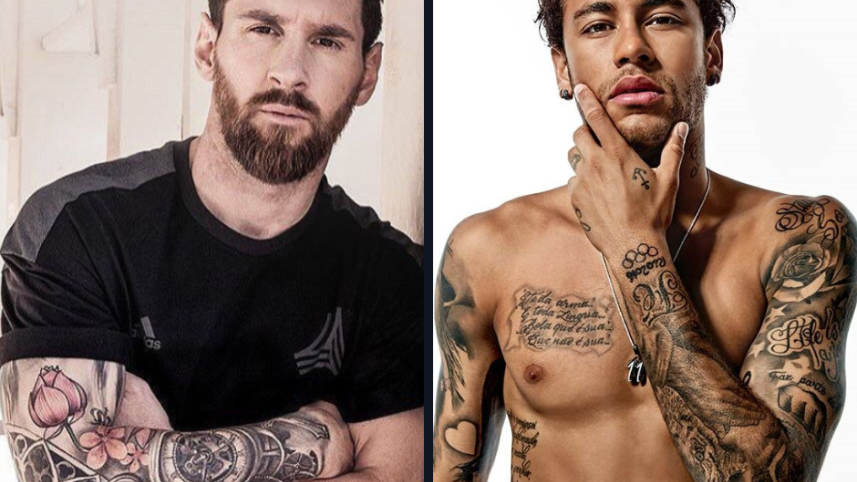 Tattoos and football players 