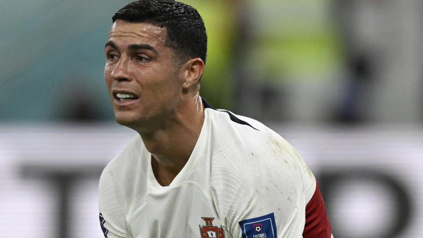 Ronaldo in tears