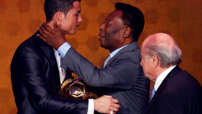 Pele and Ronaldo