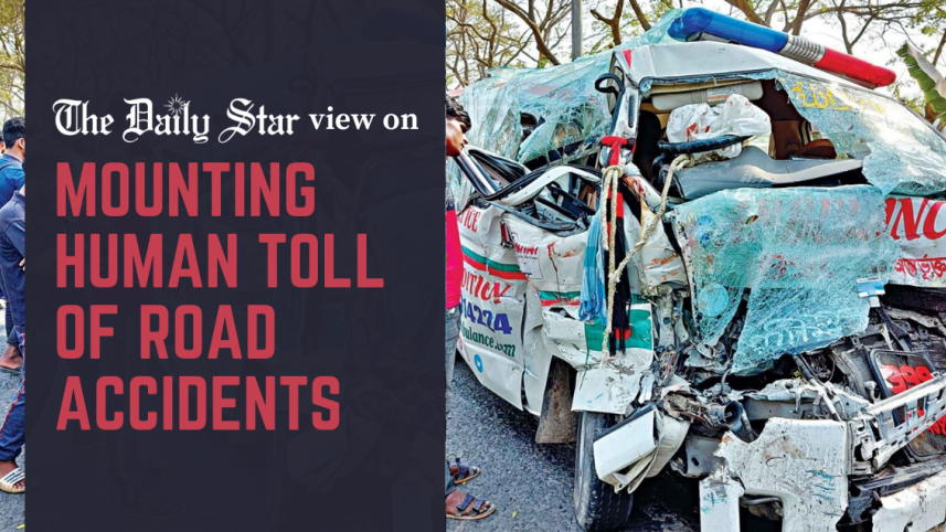 mounting human toll of road accidents