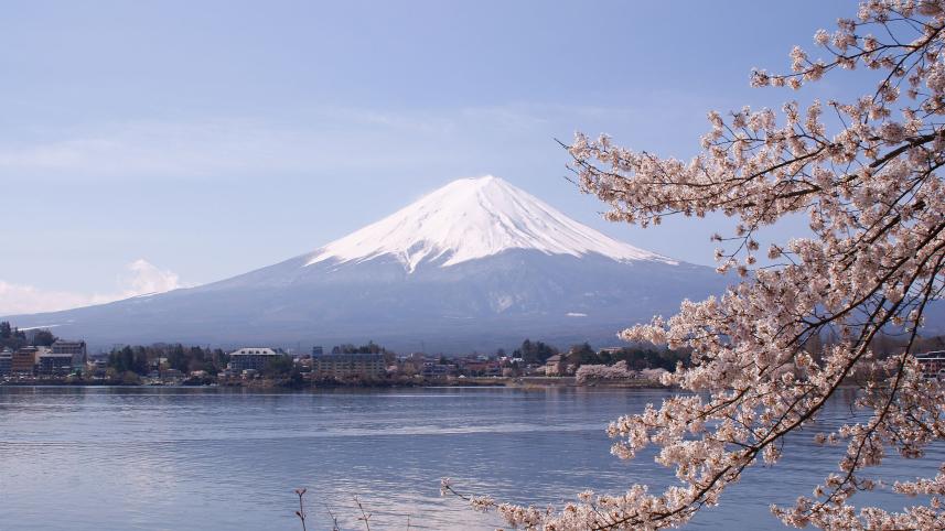 Lake Kawaguchi, Japan 7 most beautiful lakes in the world