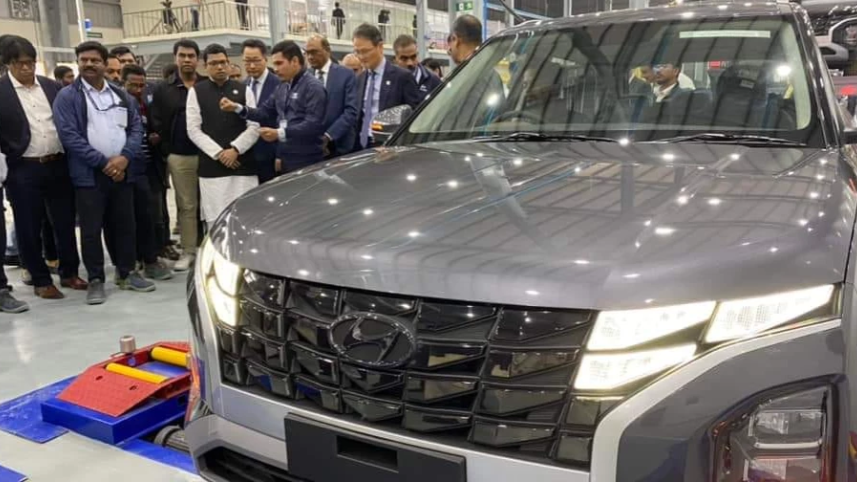 Hyundai car manufacturing plant Bangladesh