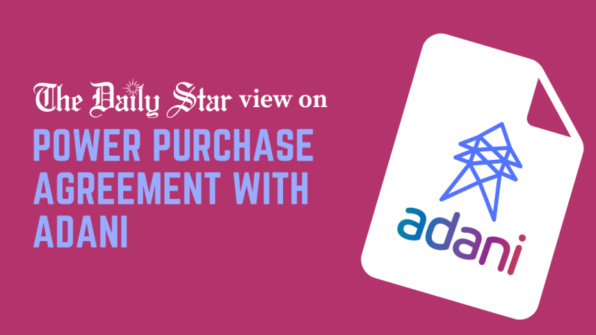 agreement with Adani 