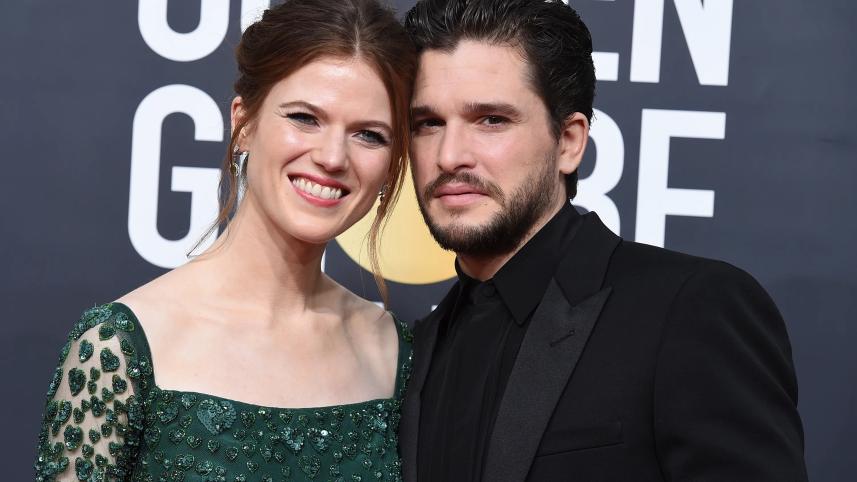 Kit Harrington and Rose Leslie