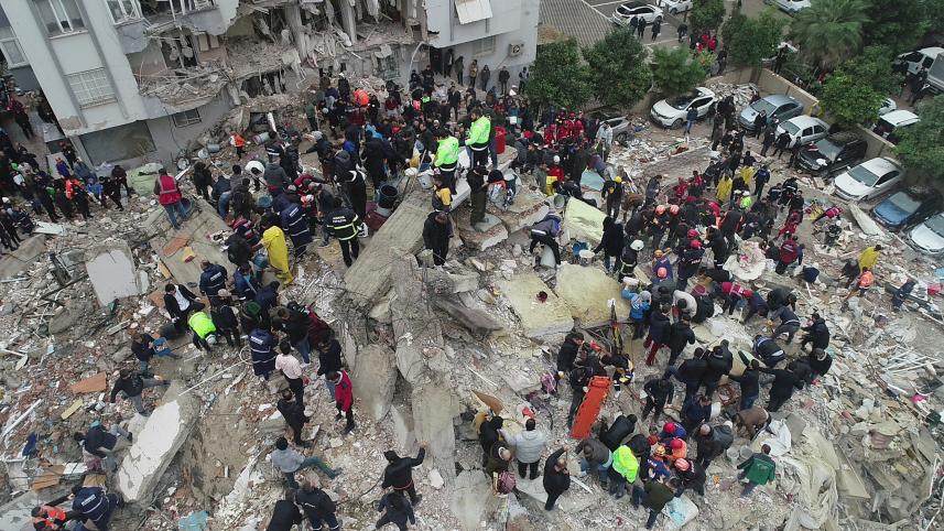 Turkey Syria Earthquake rescue operation February 6, 2023 - REUTERS