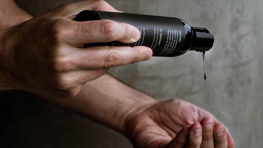 Spring skincare routine for men 