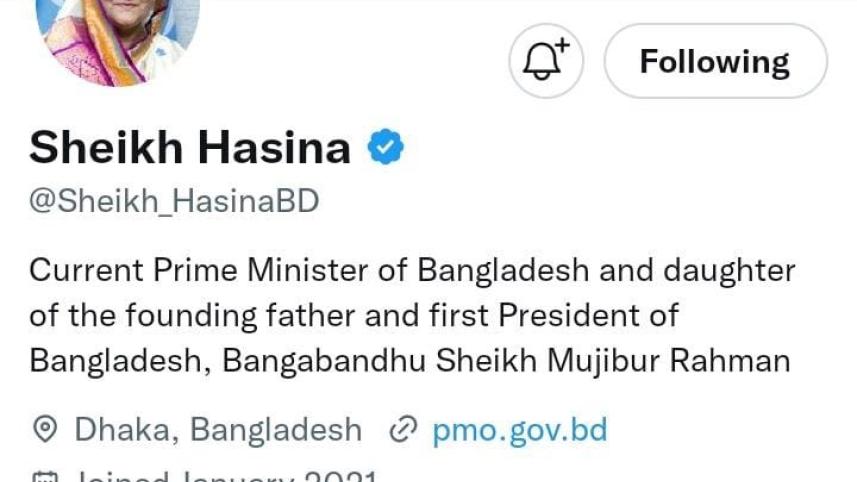 Twitter removes Prime Minister’s fake verified account