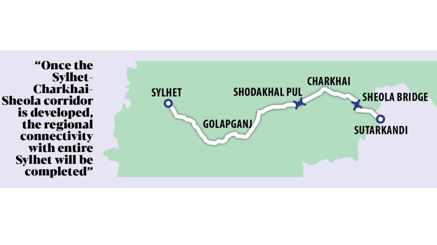 43Km Sylhet-Sheola Road: Dual carriageway to boost regional links