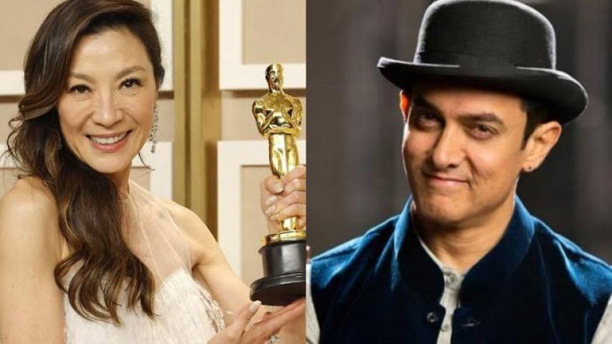 Michelle Yeoh and Aamir Khan