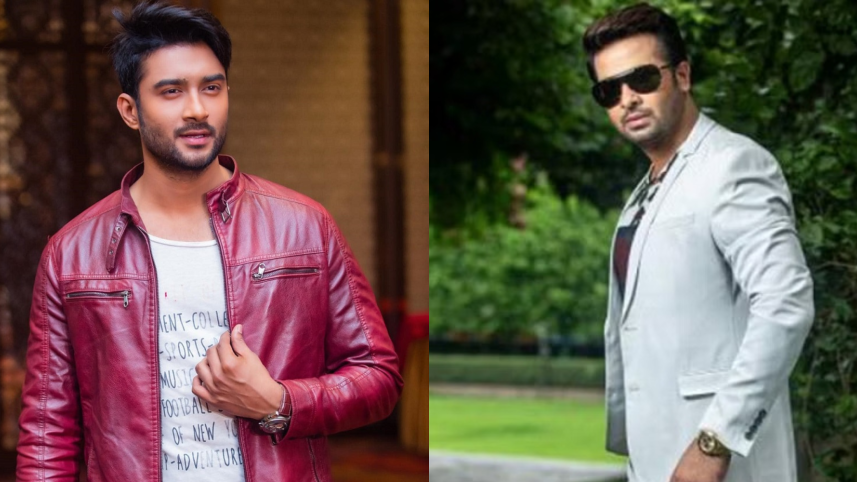 Ziaul Roshan and Shakib Khan 