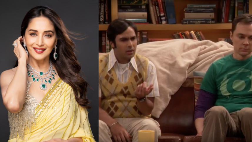 Madhuri and Big Bang Theory 