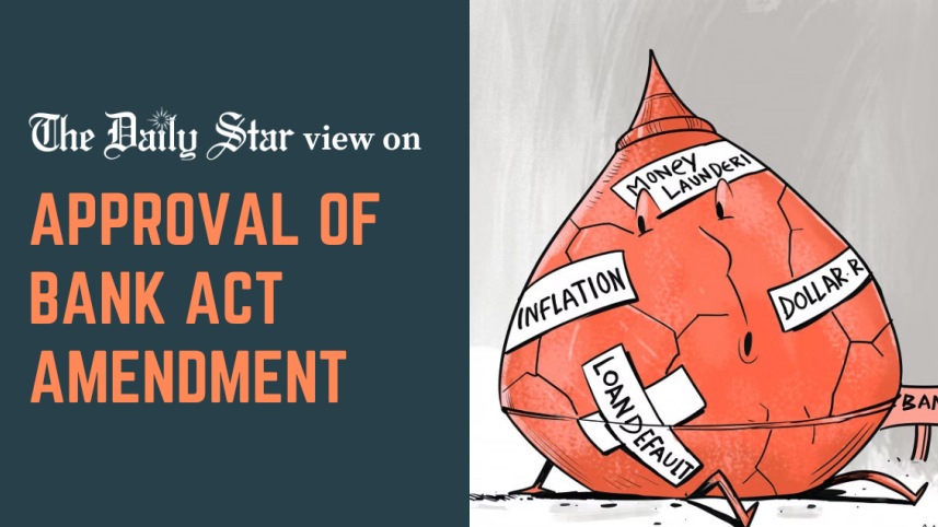 cabinet approval of bank act amendment