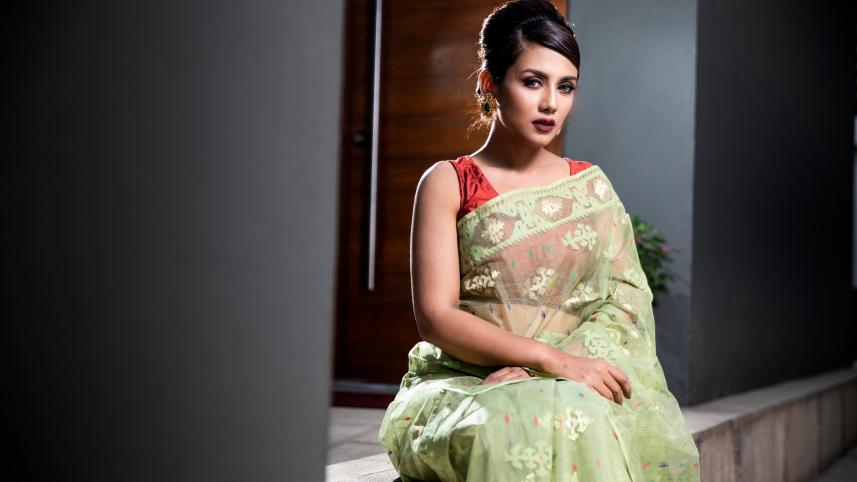 Choose a Jamdani sari for this Eid