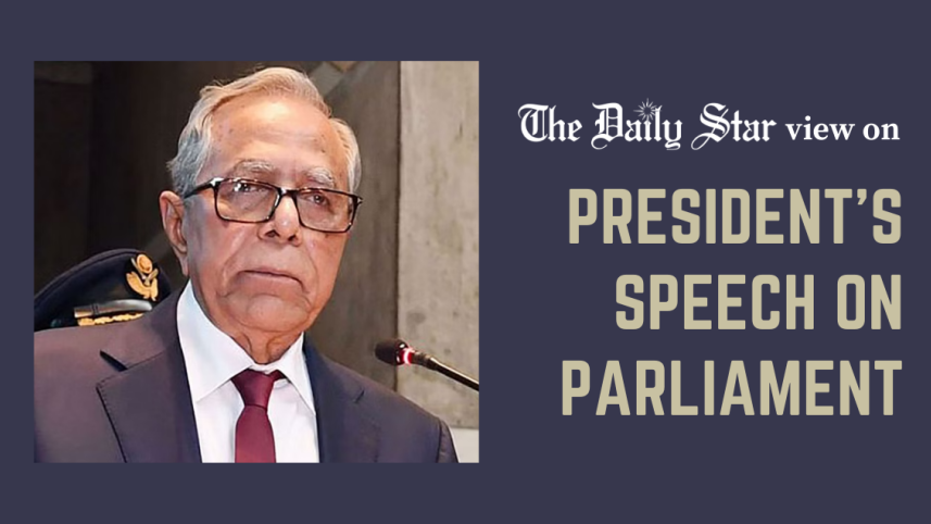 presidents speech on parliament