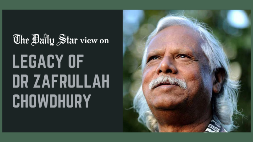 legacy of dr zafrullah chowdhury