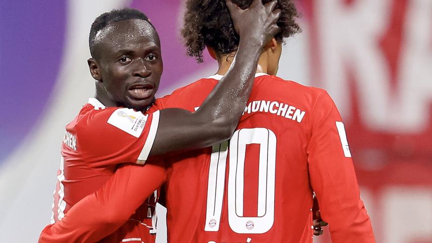 Sadio Mane and Leroy Sane