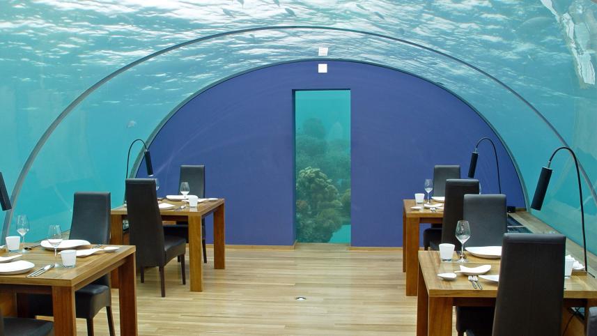 Ithaa Undersea Restaurant 7 must-visit places for your Maldives vacation