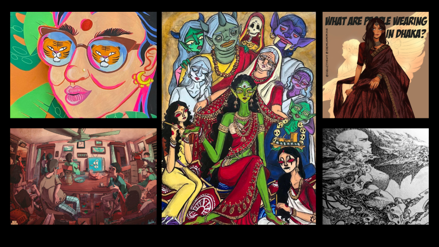 5 Bangladeshi artists you should follow on Instagram 