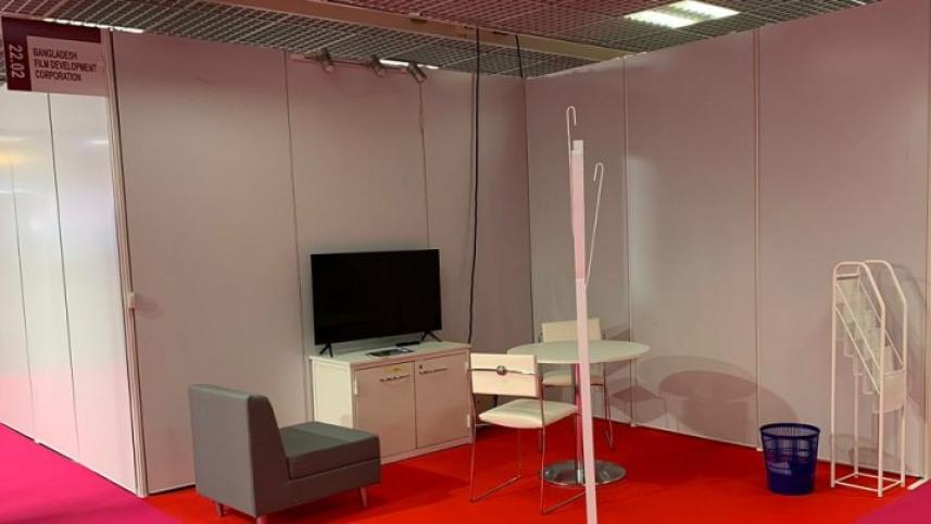 Bangladeshi stall at Cannes