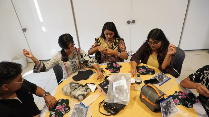 Empowering change: Shaathi marks Menstrual Hygiene Day 2023 with reusable pad-making workshop