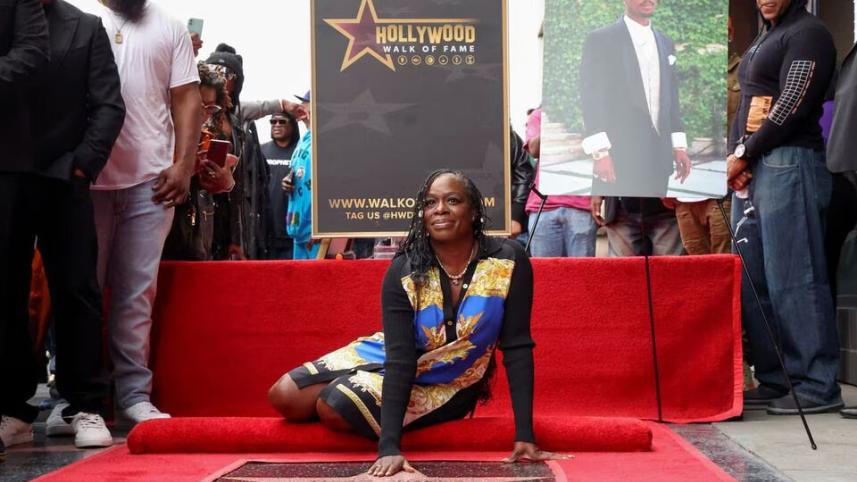 Tupac Shakur honored with posthumous star on Hollywood Walk of Fame