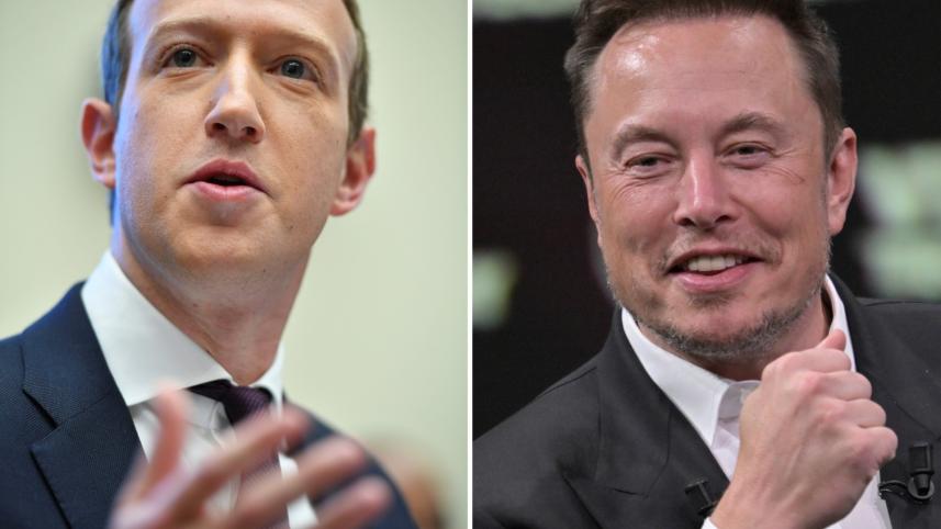 Musk, Zuckerberg 
