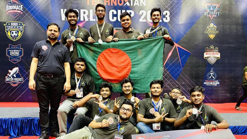 Team Atlas Bangladesh robotics team