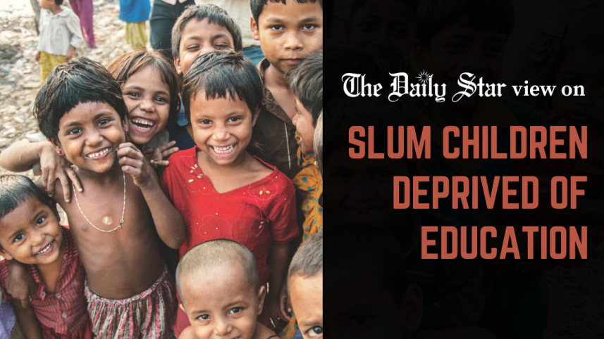 slum children deprived of education