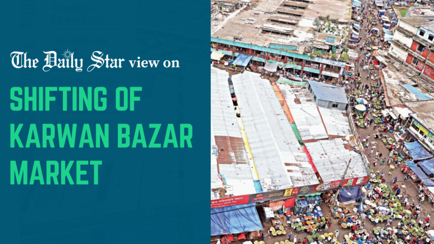 shifting of karwan bazar market