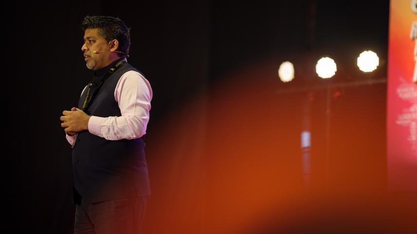 Jaago founder Korvi Rakshand