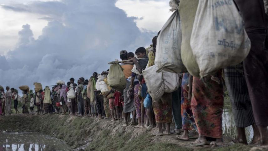 UN support for Rohingya AFP