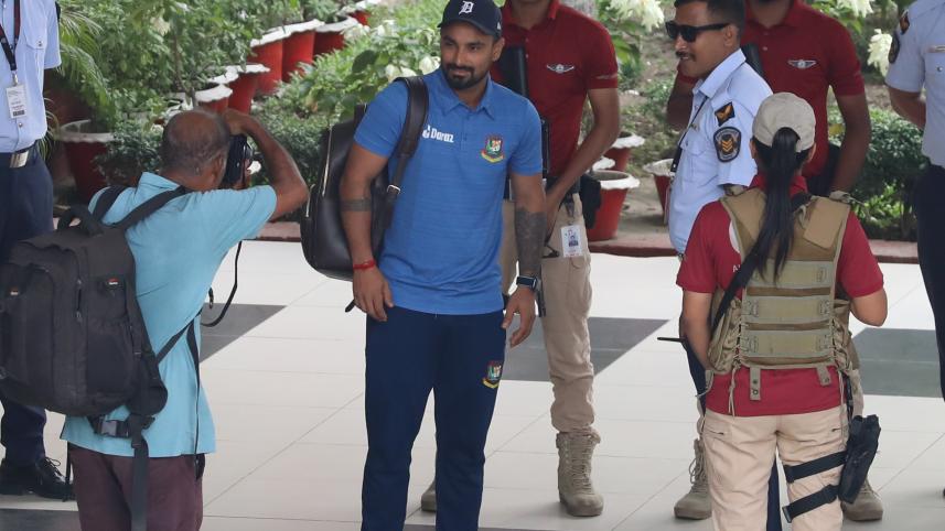 Bangladesh team departure for India