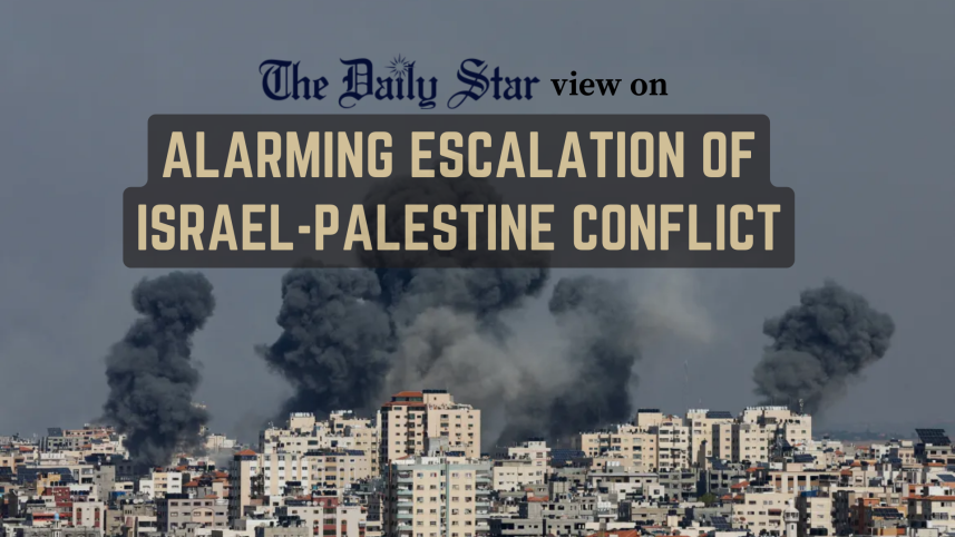 Escalation of palestine israel conflict 