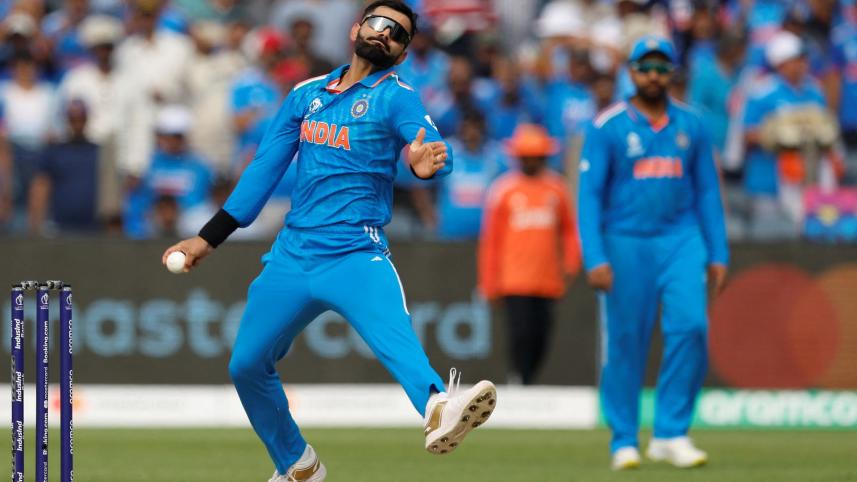 Virat Kohli bowls for first time in six years