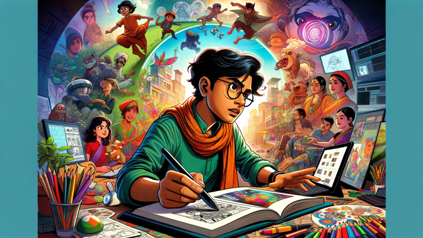 Animation industry Bangladesh